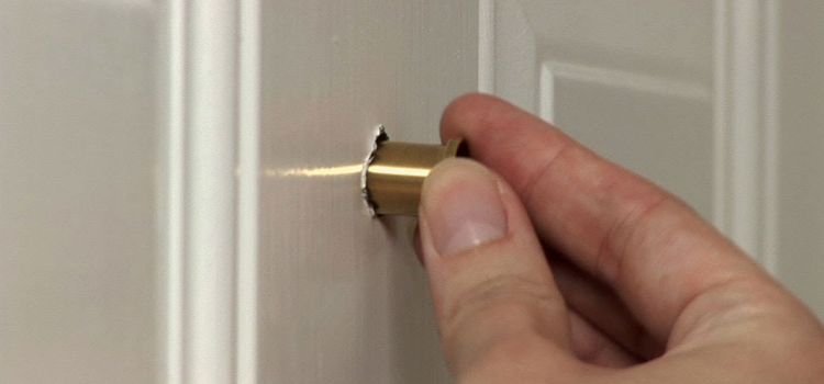peephole door repair in Vallejo